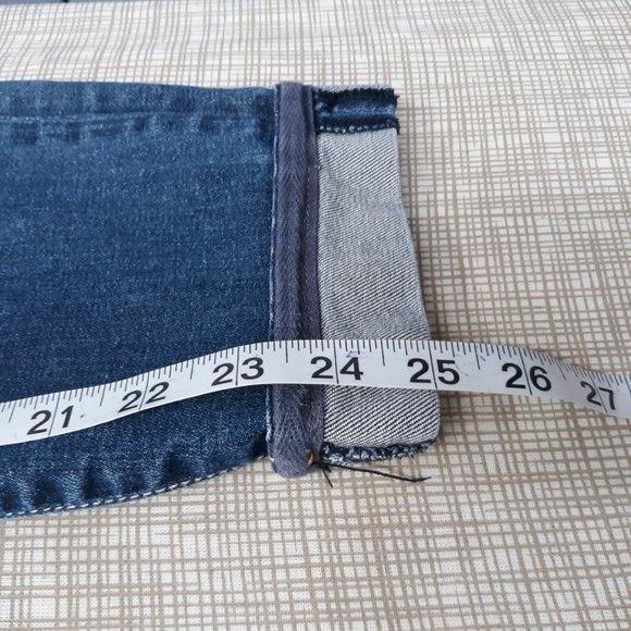 KUT from the Kloth Women's Catherine Slim Boyfriend Jeans Size 4 Cuffed Blue - Picture 16 of 16